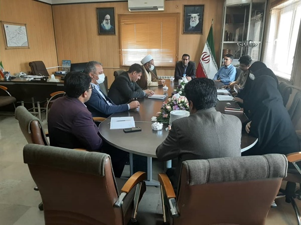 برگزاری جلسه فرمانداری با اعضای گروه جهادی دانشگاه علوم پزشکی