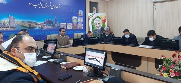 برگزاری جلسه مدیریت بحران و تنش آبی شهرستان