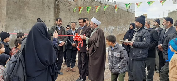 افتتاح پروژه جدولگذاری و زیرسازی معابر روستای سفیدکمر
