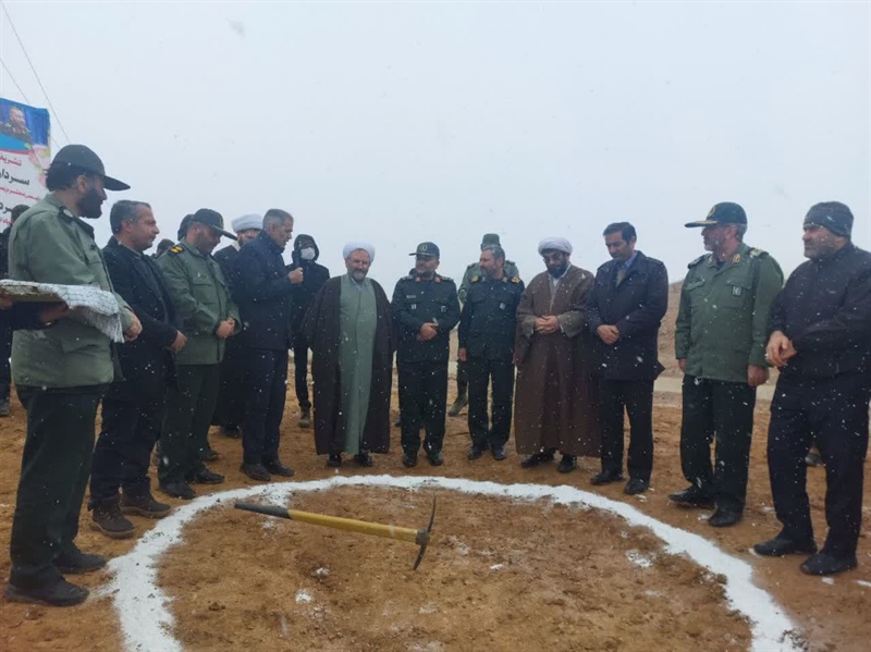 برگزاری مراسم کلنگ زنی پروژه تکمیل خط انتقال آب از سد گلابر برای تامین آب شرب مجتمع غواصان دریادل و همچنین تامین آب صنایع شهرستان
