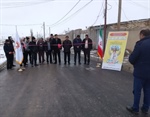 افتتاح پروژه جدولگذاری و آسفالت ریزی معابر روستای خانجین