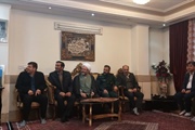 دیدار امام جمعه و فرماندار شهرستان با خانواده های معظم شهدا