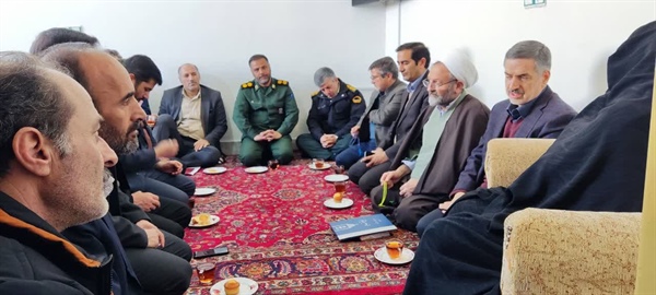 برگزاری  یادواره خانگی شهید بابایی در روستای اغلبیک سفلی
