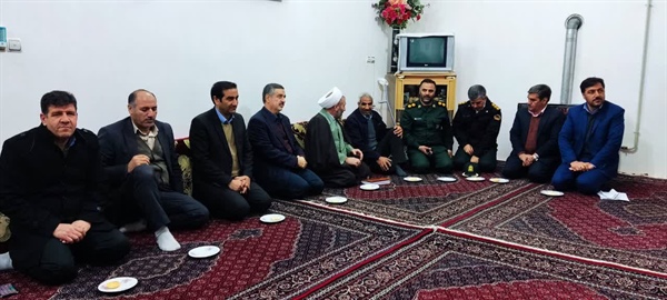 برگزاری مراسم دیدار با رزمنده دوران دفاع مقدس  در روستای باغکندی