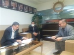 حضور دکتر خاتمی نماینده مجلس و فرماندار شهرستان در وزارت راه و شهرسازی