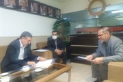 حضور دکتر خاتمی نماینده مجلس و فرماندار شهرستان در وزارت راه و شهرسازی