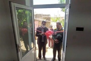 افتتاح مسکن مدد جویی در روستای شیوه