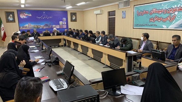ششمین جلسه شورای اجتماعی مشترک با ستاد هماهنگی گرامیداشت یوم الله ۱۳ آبان شهرستان ایجرود
