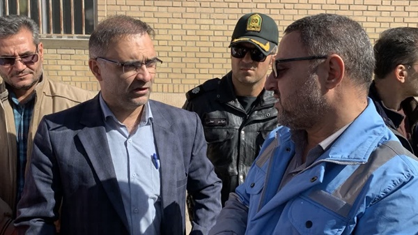 برگزاری رزمایش آمادگی در مقابل زلزله در مدرسه زینب کبری شهرستان ایجرود شهر زرین آباد.