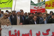 تصاویری از حضور پرشور و انقلابی مردم شریف شهر زرین آباد در...