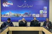 برگزاری جلسه بررسی مشکلات راه و آب روستای بلوبین از توابع بخش حلب...