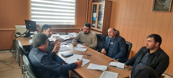 برگزاری جلسه بررسی و توزیع قیر تخصیصی بخش مرکزی و حلب،