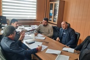 برگزاری جلسه بررسی و توزیع قیر تخصیصی بخش مرکزی و حلب،