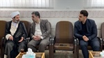 دیدار سرپرست فرمانداری ایجرود با امام جمعه شهرستان