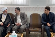 دیدار سرپرست فرمانداری ایجرود با امام جمعه شهرستان