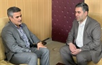 دیدار آقای سلیمانی رییس دادگستری شهرستان با آقای الهی سرشت سرپرست فرمانداری ایجرود