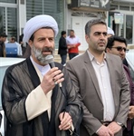 برگزاری آیین استقبال از خادمین حرم مطهر رضوی در شهرستان ایجرود