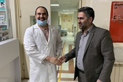 بازدید سرزده سرپرست فرمانداری ایجرود از بیمارستان ایثار
