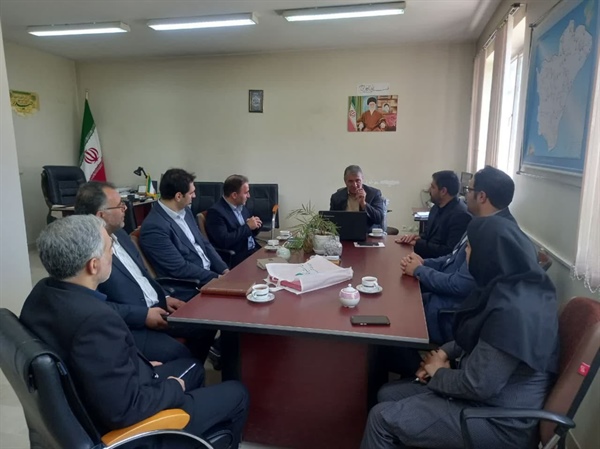 بازدید معاون امور برنامه‌ریزی و عمرانی فرمانداری ایجرود از بخش حلب
