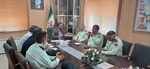 دیدار فرمانده انتظامی شهرستان ایجرود با سرپرست فرمانداری