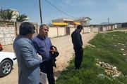 بازدید معاون امور برنامه‌ریزی و عمرانی فرمانداری ایجرود از...