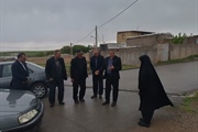 بازدید ظفری معاون امور برنامه ریزی و عمرانی فرمانداری ایجرود از...