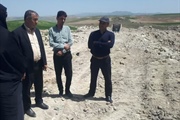 بازدید میدانی معاون امور برنامه ریزی و عمرانی فرمانداری ایجرود از...
