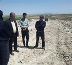بازدید میدانی معاون امور برنامه ریزی و عمرانی فرمانداری ایجرود از روستاهای سعیدآباد و خوئین