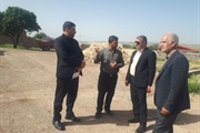 بازدید معاون امور برنامه‌ریزی و عمرانی فرمانداری ایجرود از...