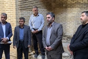 بازدید سرپرست فرمانداری ایجرود و اعضای شورای تأمین از حمام تاریخی...