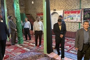 بازدید مسئولان شهرستان ایجرود از مسجد تاریخی خوئین