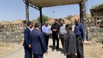 بازدید سرپرست فرمانداری ایجرود  از مرکز خدمات در حال احداث گردشگری شهر حلب