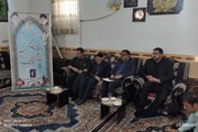 دیدار با دو خانواده شهدای والا مقام در روستای نکتو