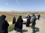 بازدید از محل تعیین شده پروژه احداث نیروگاه خورشیدی و زمین  چند منظوره ورزشی واقع در روستای ایچ