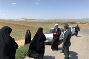 بازدید از محل تعیین شده پروژه احداث نیروگاه خورشیدی و زمین  چند...