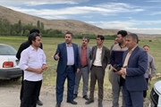 بازدید از روستای گلابر و بررسی مسائل توسعه‌ای