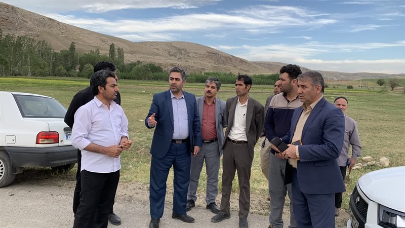 بازدید از روستای گلابر و بررسی مسائل توسعه‌ای