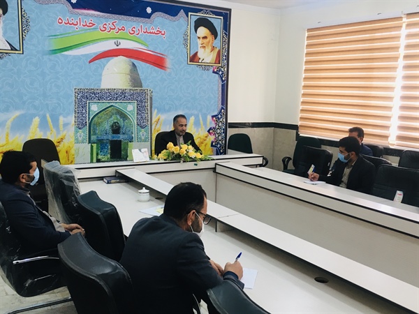 جلسه پیشگیری از کرونا بخش مرکزی برگزار گردید