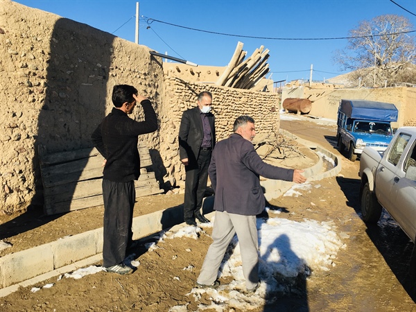 بازدید بخشدار مرکزی خدابنده از روستای داشلوجه بخش مرکزی و بررسی مسائل و مشکلات