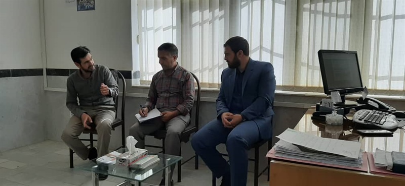 ادامه بازدید بخشدار سجاسرود از ادارات بخش