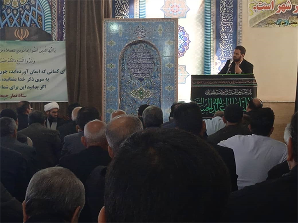 سخنرانی بخشدار محترم سجاسرود به مناسبت هفته دولت