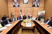 جلسه رابطین ستاد بازسازی عتبات و عالیات در بخش سجاسرود
