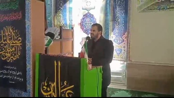 سخنرانی بخشدار سجاسرود در روز جهانی قدس
