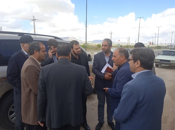 بازدید معاون راهداری کشور و نماینده محترم مجلس از پروژه عمرانی سجاسرود