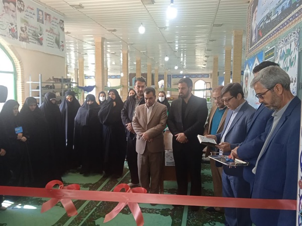 بازدید بخشدار محترم سجاسرود از نمایشگاه مشاغل خانگی و صنایع دستی