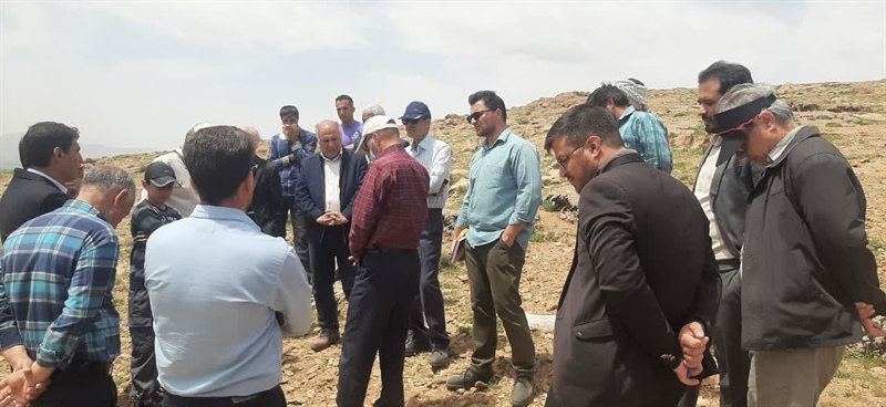 بازدید و بررسی مسائل و مشکلات روستای پابند