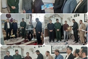 دیدار بخشدار سجاسرود با خانواده معظم ایثارگران
