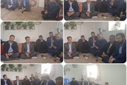 بازدید بخشدار محترم با مددجویان و خیرین بهزیستی