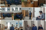 بازدید بخشدار محترم سجاسرود از کتابخانه عمومی شمس