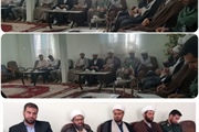 جلسه ماهانه روحانیون و مجمع مربیان صالحین بخش سجاسرود برگزار گردید